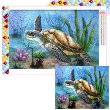 Load image into Gallery viewer, Sea Turtles 50*40CM(Canvas) Full Square Drill Diamond Painting
