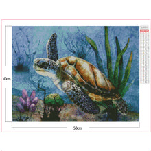 Load image into Gallery viewer, Sea Turtles 50*40CM(Canvas) Full Square Drill Diamond Painting
