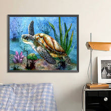 Load image into Gallery viewer, Sea Turtles 50*40CM(Canvas) Full Square Drill Diamond Painting
