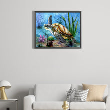 Load image into Gallery viewer, Sea Turtles 50*40CM(Canvas) Full Square Drill Diamond Painting
