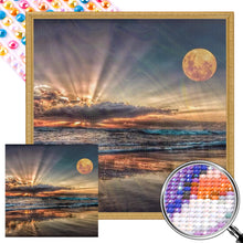 Load image into Gallery viewer, Seaside Scenery 45*45CM(Picture) Full AB Round Drill Diamond Painting
