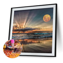 Load image into Gallery viewer, Seaside Scenery 45*45CM(Picture) Full AB Round Drill Diamond Painting
