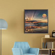 Load image into Gallery viewer, Seaside Scenery 45*45CM(Picture) Full AB Round Drill Diamond Painting
