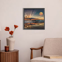 Load image into Gallery viewer, Seaside Scenery 45*45CM(Picture) Full AB Round Drill Diamond Painting
