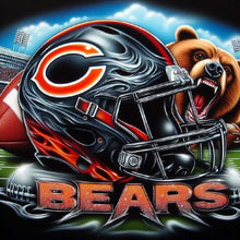 Load image into Gallery viewer, Chicago Bears 40*40CM(Canvas) Full Round Drill Diamond Painting
