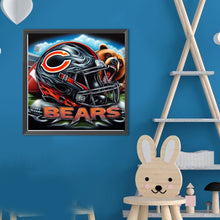 Load image into Gallery viewer, Chicago Bears 40*40CM(Canvas) Full Round Drill Diamond Painting
