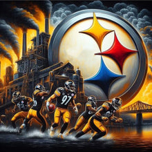 Load image into Gallery viewer, Pittsburgh Steelers 40*40CM(Canvas) Full Round Drill Diamond Painting
