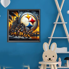 Load image into Gallery viewer, Pittsburgh Steelers 40*40CM(Canvas) Full Round Drill Diamond Painting
