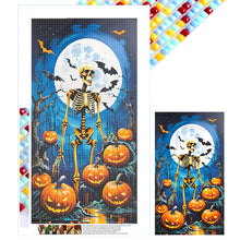 Load image into Gallery viewer, Halloween Skeleton 40*70CM(Picture) Full Square Drill Diamond Painting
