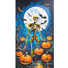 Load image into Gallery viewer, Halloween Skeleton 40*70CM(Picture) Full Square Drill Diamond Painting
