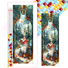 Load image into Gallery viewer, Christmas House In A Bottle 30*90CM(Picture) Full Square Drill Diamond Painting
