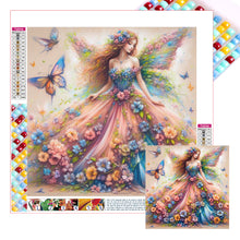 Load image into Gallery viewer, Butterfly Fairy 40*40CM(Picture) Full Square Drill Diamond Painting
