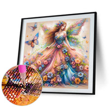 Load image into Gallery viewer, Butterfly Fairy 40*40CM(Picture) Full Square Drill Diamond Painting
