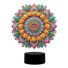Load image into Gallery viewer, DIY Diamond Mandala Art Painting Lamp with Tools for Bedroom Decor Gifts
