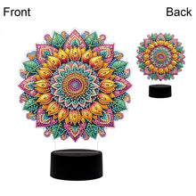 Load image into Gallery viewer, DIY Diamond Mandala Art Painting Lamp with Tools for Bedroom Decor Gifts
