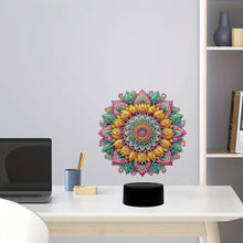 Load image into Gallery viewer, DIY Diamond Mandala Art Painting Lamp with Tools for Bedroom Decor Gifts
