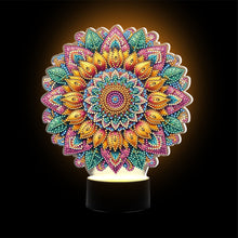 Load image into Gallery viewer, DIY Diamond Mandala Art Painting Lamp with Tools for Bedroom Decor Gifts
