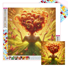 Load image into Gallery viewer, Butterfly Girl 30*30CM(Picture) Full Square Drill Diamond Painting
