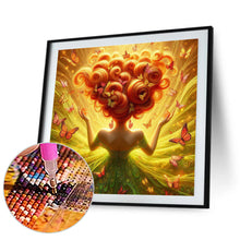 Load image into Gallery viewer, Butterfly Girl 30*30CM(Picture) Full Square Drill Diamond Painting
