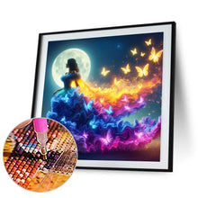 Load image into Gallery viewer, Butterfly Girl 30*30CM(Picture) Full Square Drill Diamond Painting
