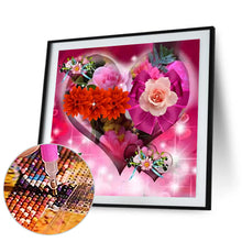 Load image into Gallery viewer, Love Rose 40*40CM(Canvas) Full Round Drill Diamond Painting
