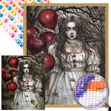 Load image into Gallery viewer, Balloon Girl 40*50CM(Picture) Full AB Round Drill Diamond Painting
