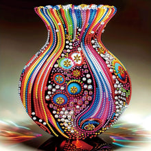 Load image into Gallery viewer, Artistic Vase 30*30CM(Canvas) Partial Special Shaped Drill Diamond Painting
