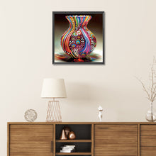 Load image into Gallery viewer, Artistic Vase 30*30CM(Canvas) Partial Special Shaped Drill Diamond Painting
