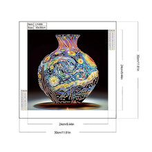 Load image into Gallery viewer, Artistic Vase 30*30CM(Canvas) Partial Special Shaped Drill Diamond Painting
