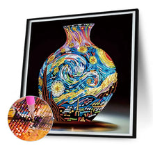 Load image into Gallery viewer, Artistic Vase 30*30CM(Canvas) Partial Special Shaped Drill Diamond Painting
