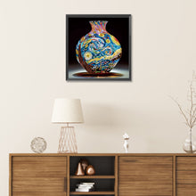 Load image into Gallery viewer, Artistic Vase 30*30CM(Canvas) Partial Special Shaped Drill Diamond Painting
