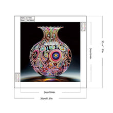 Load image into Gallery viewer, Artistic Vase 30*30CM(Canvas) Partial Special Shaped Drill Diamond Painting
