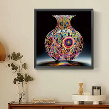 Load image into Gallery viewer, Artistic Vase 30*30CM(Canvas) Partial Special Shaped Drill Diamond Painting
