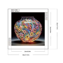 Load image into Gallery viewer, Artistic Vase 30*30CM(Canvas) Partial Special Shaped Drill Diamond Painting
