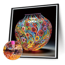 Load image into Gallery viewer, Artistic Vase 30*30CM(Canvas) Partial Special Shaped Drill Diamond Painting
