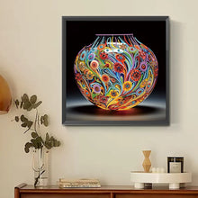 Load image into Gallery viewer, Artistic Vase 30*30CM(Canvas) Partial Special Shaped Drill Diamond Painting
