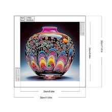 Load image into Gallery viewer, Artistic Vase 30*30CM(Canvas) Partial Special Shaped Drill Diamond Painting
