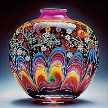 Load image into Gallery viewer, Artistic Vase 30*30CM(Canvas) Partial Special Shaped Drill Diamond Painting
