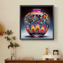 Load image into Gallery viewer, Artistic Vase 30*30CM(Canvas) Partial Special Shaped Drill Diamond Painting
