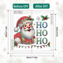 Load image into Gallery viewer, Santa Claus 30*30CM(Canvas) Partial Special Shaped Drill Diamond Painting
