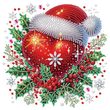 Load image into Gallery viewer, Christmas Love 30*30CM(Canvas) Partial Special Shaped Drill Diamond Painting
