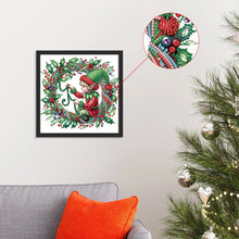 Load image into Gallery viewer, Christmas Elves 30*30CM(Canvas) Partial Special Shaped Drill Diamond Painting
