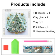 Load image into Gallery viewer, Christmas Tree 30*30CM(Canvas) Partial Special Shaped Drill Diamond Painting
