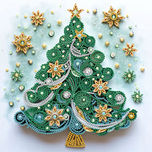 Load image into Gallery viewer, Christmas Tree 30*30CM(Canvas) Partial Special Shaped Drill Diamond Painting
