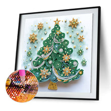 Load image into Gallery viewer, Christmas Tree 30*30CM(Canvas) Partial Special Shaped Drill Diamond Painting
