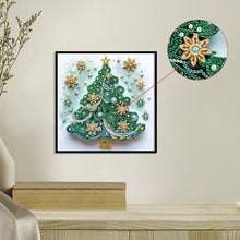 Load image into Gallery viewer, Christmas Tree 30*30CM(Canvas) Partial Special Shaped Drill Diamond Painting
