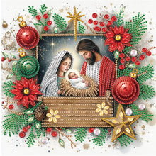 Load image into Gallery viewer, Our Lady Of Nativity 30*30CM(Canvas) Partial Special Shaped Drill Diamond Painting
