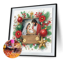 Load image into Gallery viewer, Our Lady Of Nativity 30*30CM(Canvas) Partial Special Shaped Drill Diamond Painting
