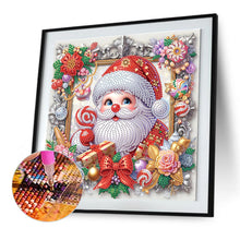 Load image into Gallery viewer, Santa Claus 30*30CM(Canvas) Partial Special Shaped Drill Diamond Painting
