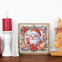 Load image into Gallery viewer, Santa Claus 30*30CM(Canvas) Partial Special Shaped Drill Diamond Painting
